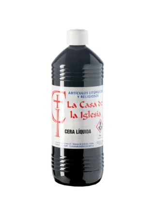 Oferta de 2 cajas  (24 botellas) de cera líquida.